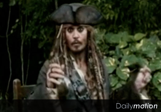 Jack Sparrow returns to tease 2011 release of Pirates of the Carribean 4