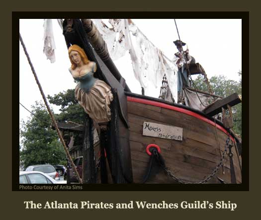 The Atlanta Pirates and Wenches Guild Docked at Port Joyce