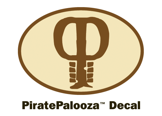 2008 PiratePalooza Decals