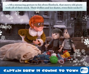 Captain Drew is Coming to Town, released by Rankin Bass in 1975