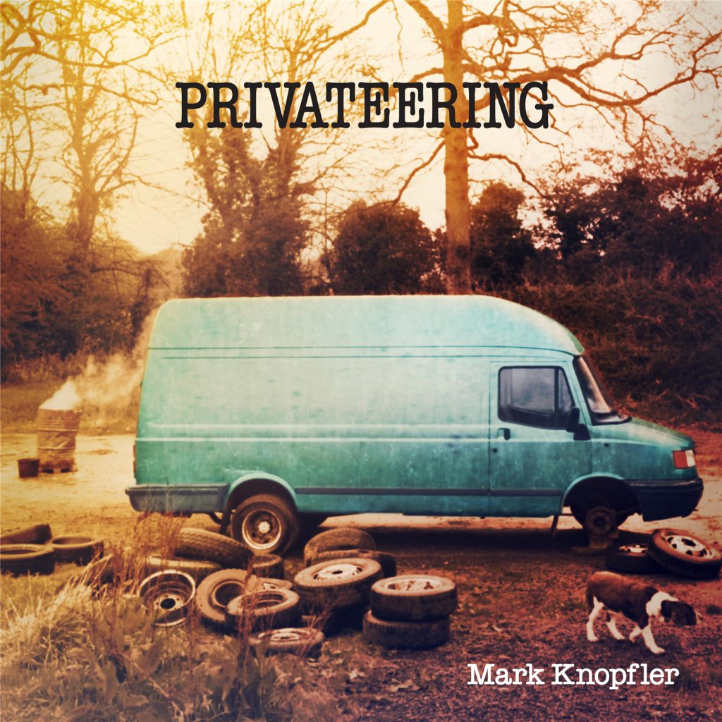 Album Cover for Mark Knopfler's 2012 album Privateering