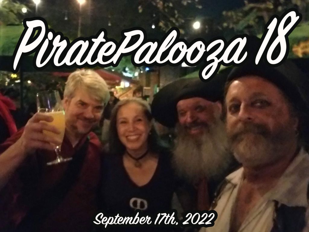 PiratePalooza 18 took place on September 17th, 2022 in Decatur, Georgia