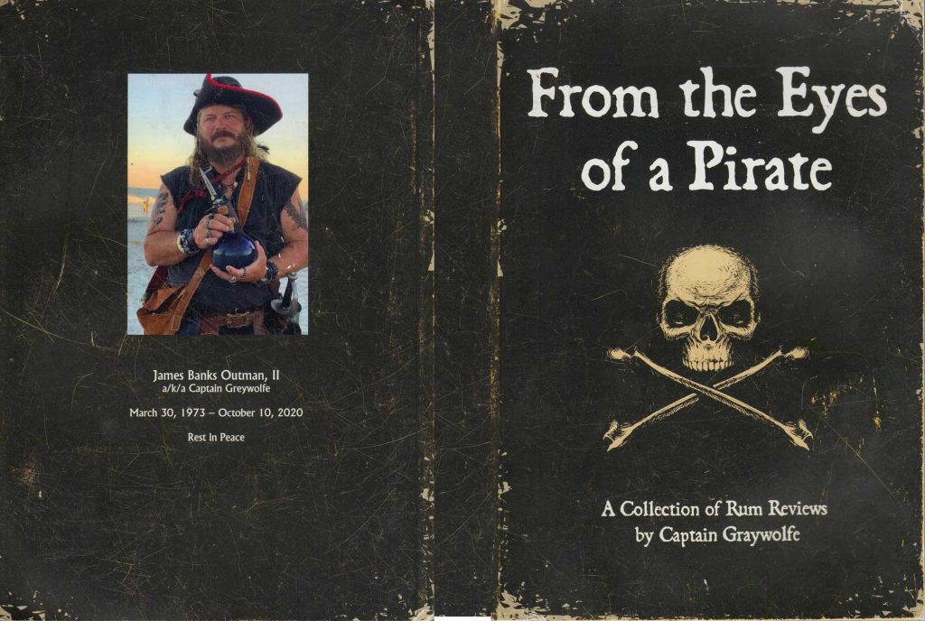 Book cover for From the Eyes of a Pirate, by James Outman II